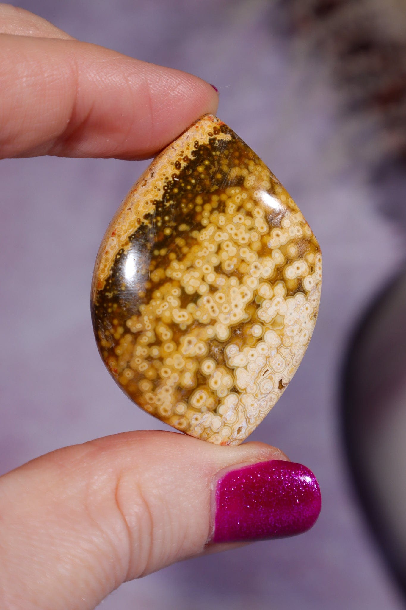 Ocean Jasper Cabochon 4.4cm, Indonesia Cabochons Tali & Loz Crystals