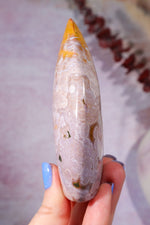 Ocean Jasper Flame 9.5cm, Sold as Seen Flames Tali & Loz Crystals