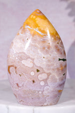 Ocean Jasper Flame 9.5cm, Sold as Seen Flames Tali & Loz Crystals