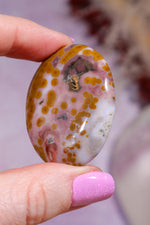 Ocean Jasper Palmstone | 4.2cm | Madagascar Palmstones Tali & Loz Crystals