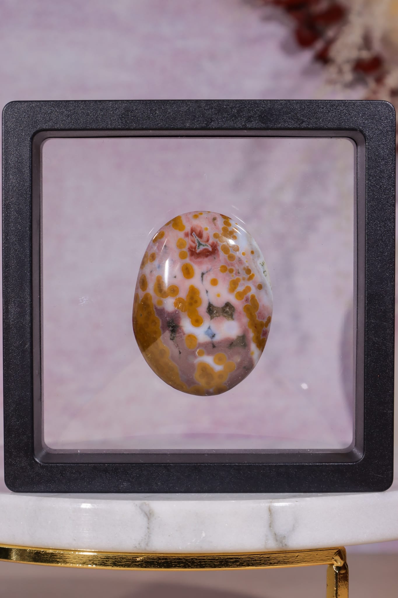 Ocean Jasper Palmstone | 4.2cm | Madagascar Palmstones Tali & Loz Crystals