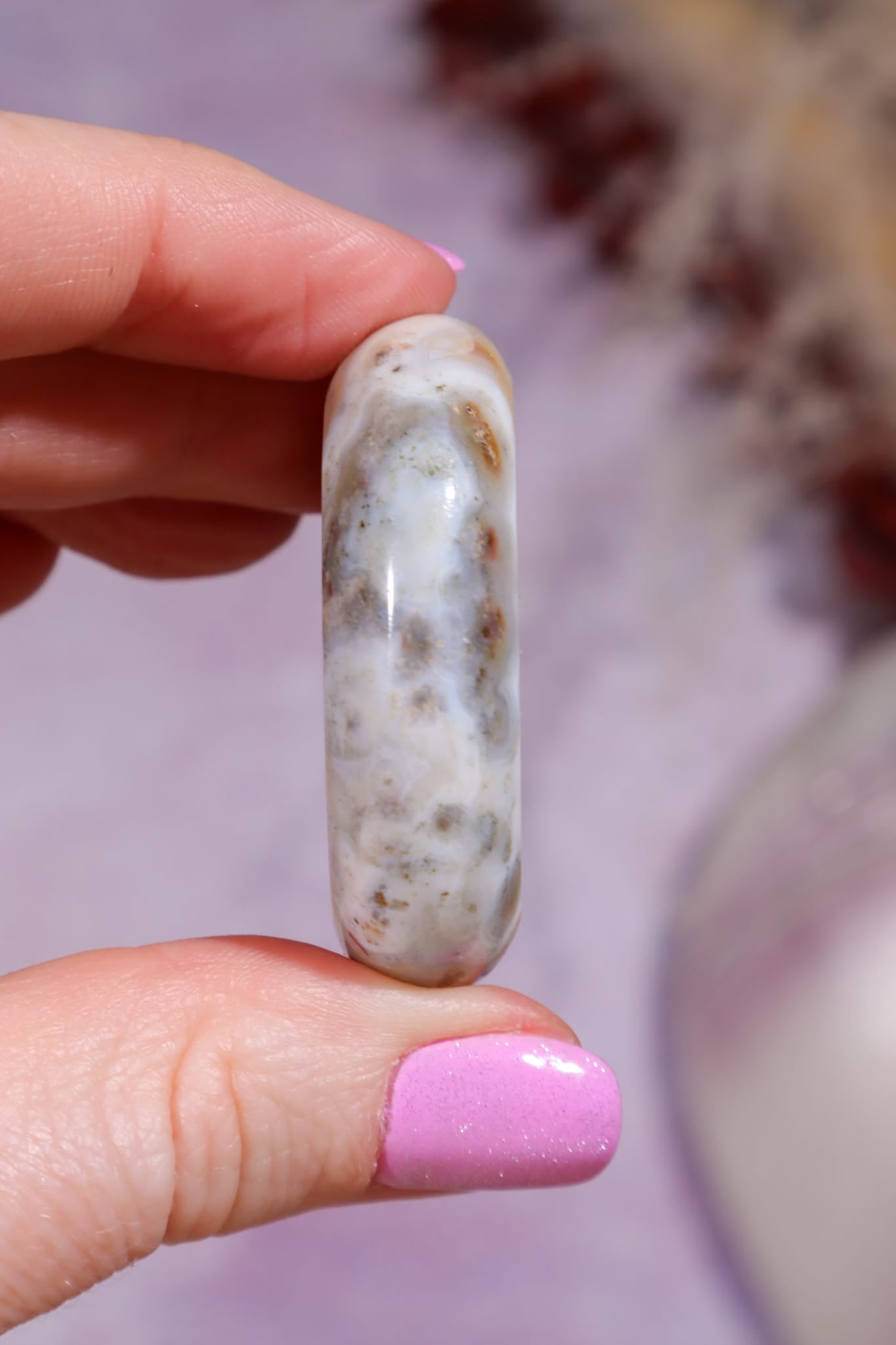 Ocean Jasper Palmstone | 4.3cm | Madagascar Palmstones Tali & Loz Crystals