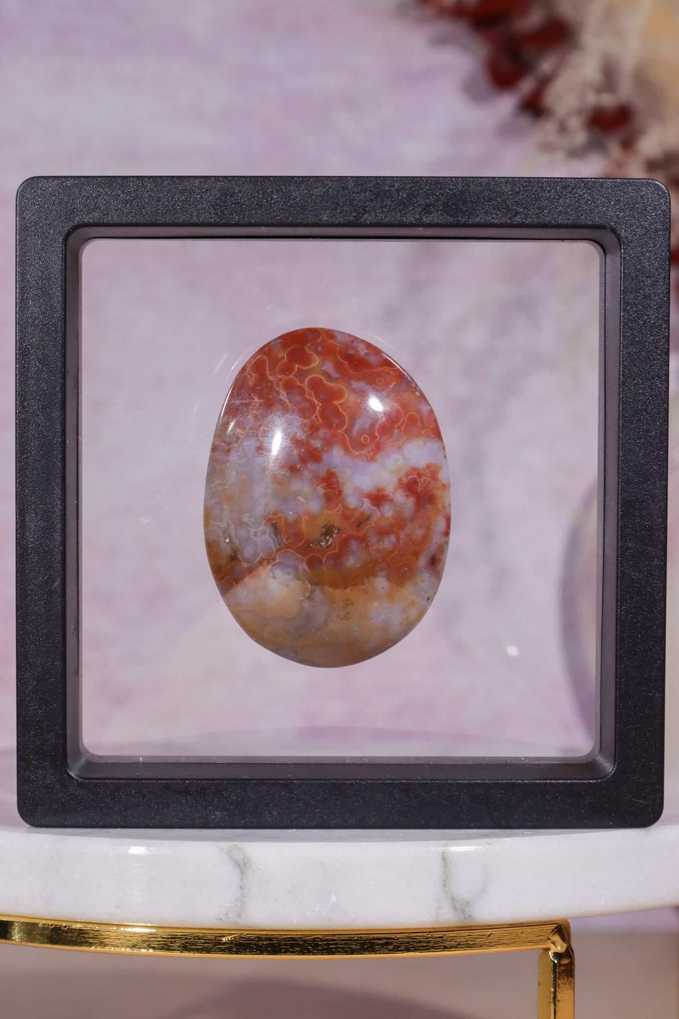 Ocean Jasper Palmstone | 4.7cm | Madagascar Palmstones Tali & Loz Crystals