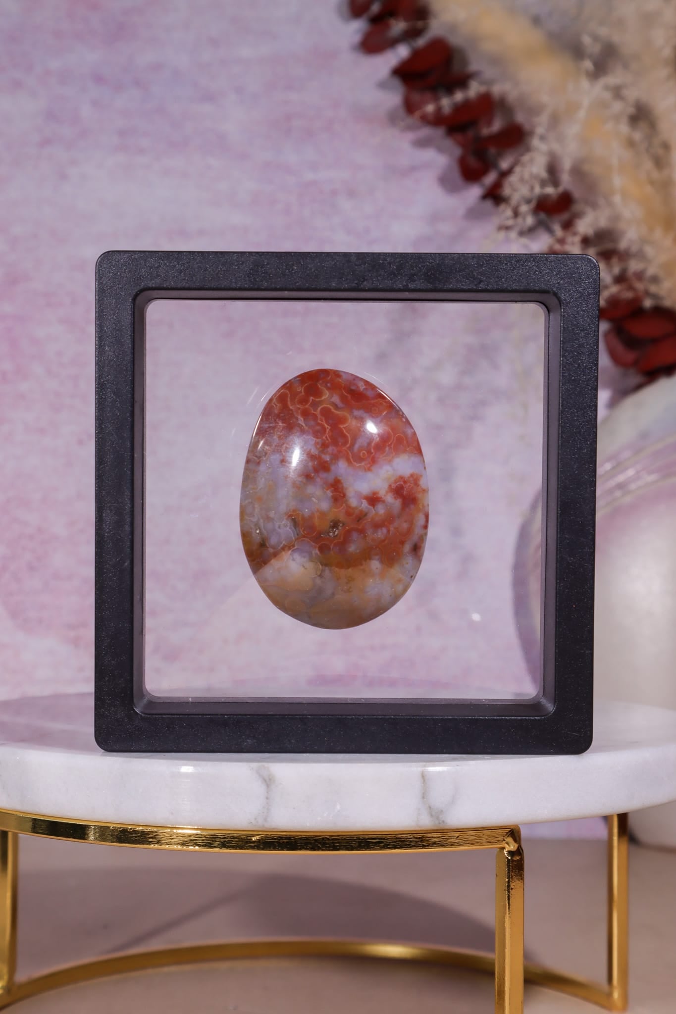 Ocean Jasper Palmstone | 4.7cm | Madagascar Palmstones Tali & Loz Crystals
