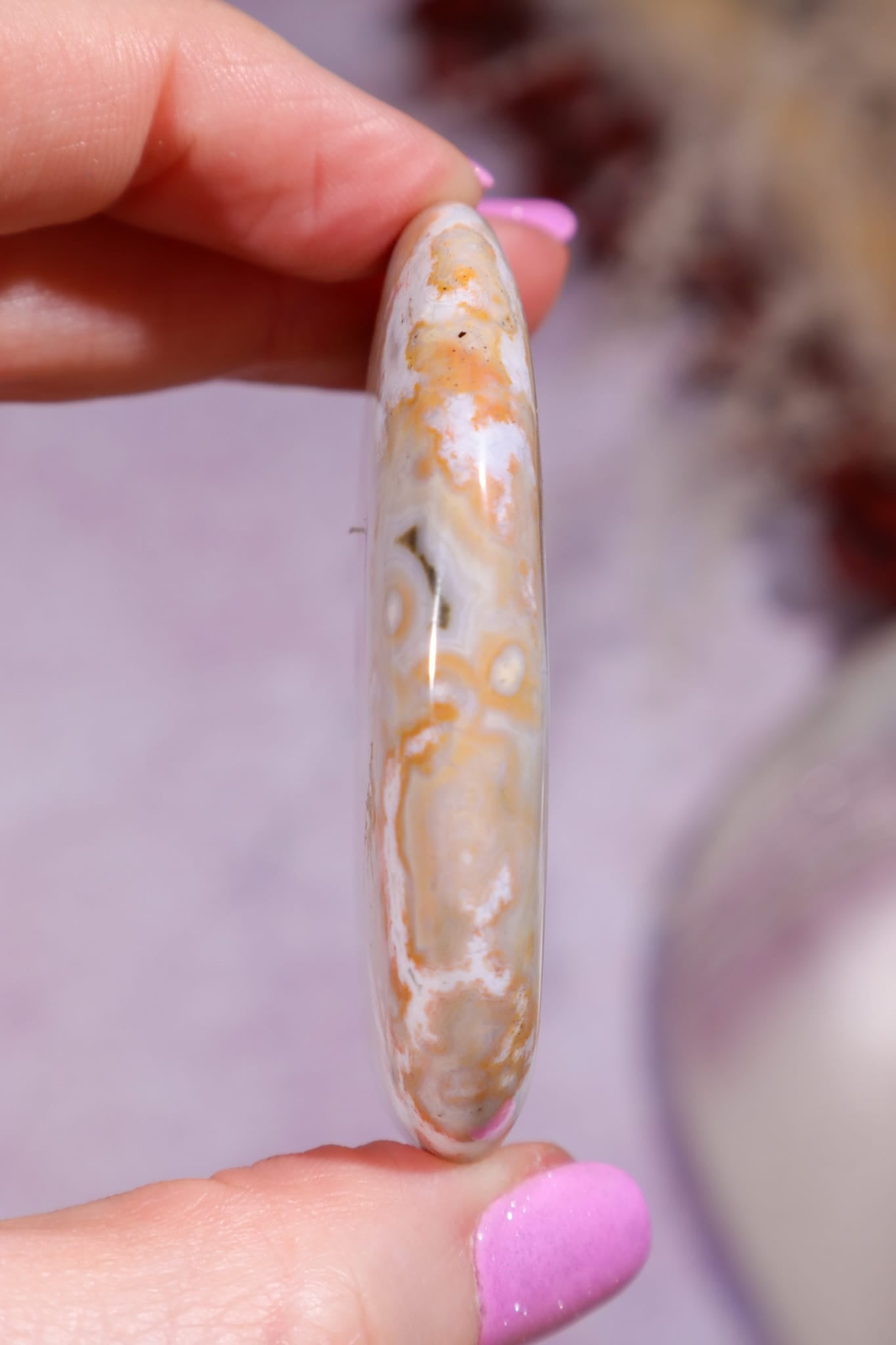 Ocean Jasper Palmstone | 5.2cm | Madagascar Palmstones Tali & Loz Crystals