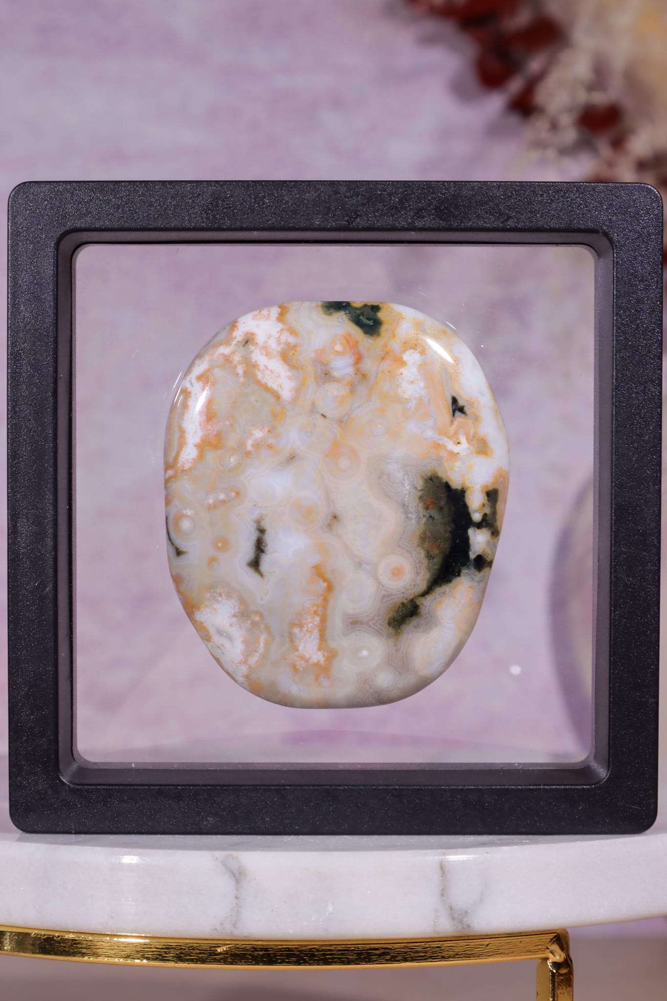 Ocean Jasper Palmstone | 5.2cm | Madagascar Palmstones Tali & Loz Crystals