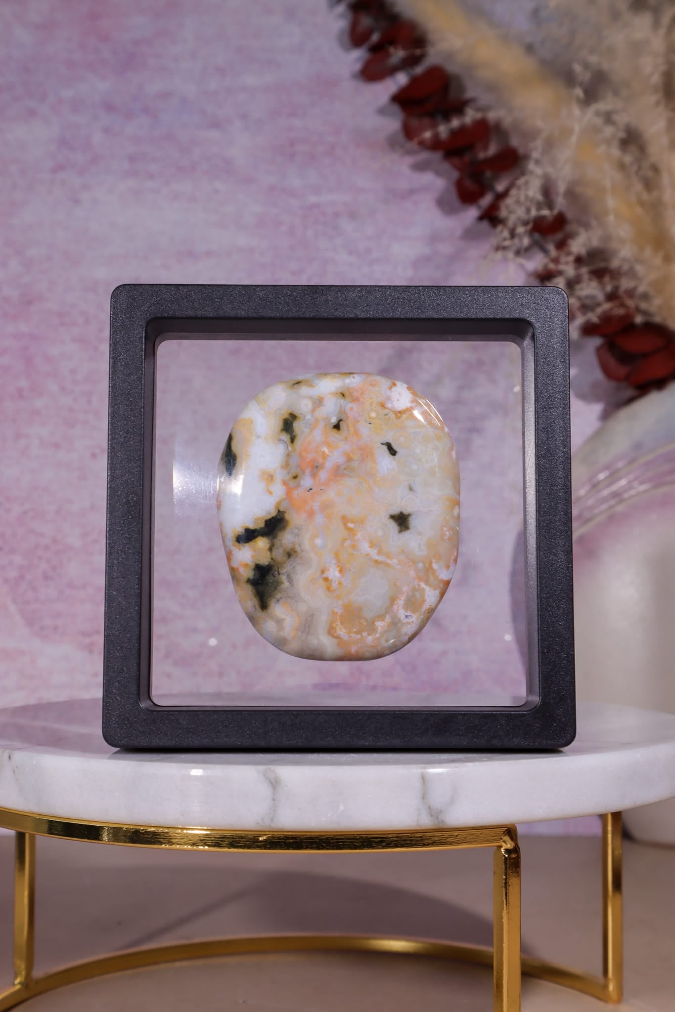 Ocean Jasper Palmstone | 5.2cm | Madagascar Palmstones Tali & Loz Crystals