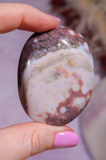 Ocean Jasper Palmstone | 5.4cm | Madagascar Palmstones Tali & Loz Crystals