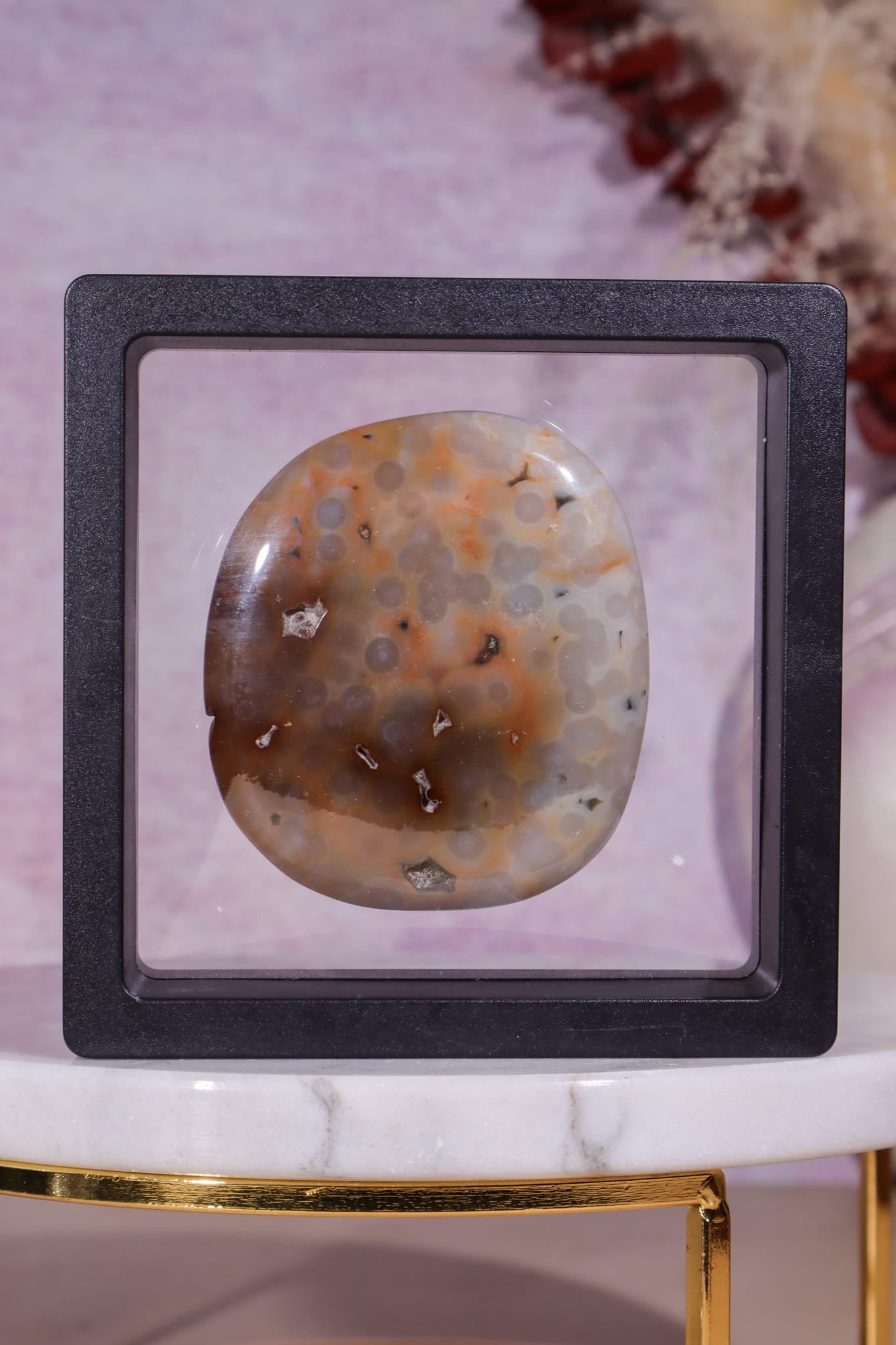 Ocean Jasper Palmstone | 5.8cm | Madagascar Palmstones Tali & Loz Crystals