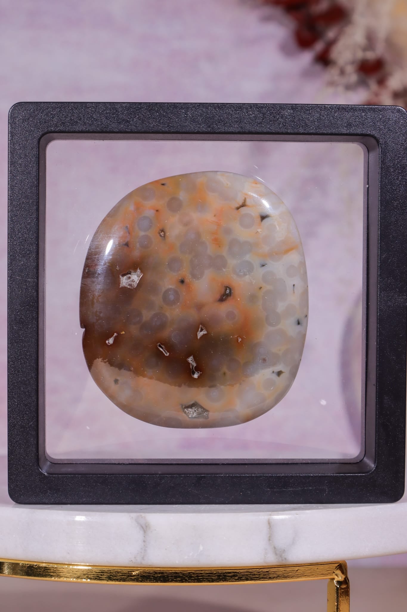 Ocean Jasper Palmstone | 5.8cm | Madagascar Palmstones Tali & Loz Crystals