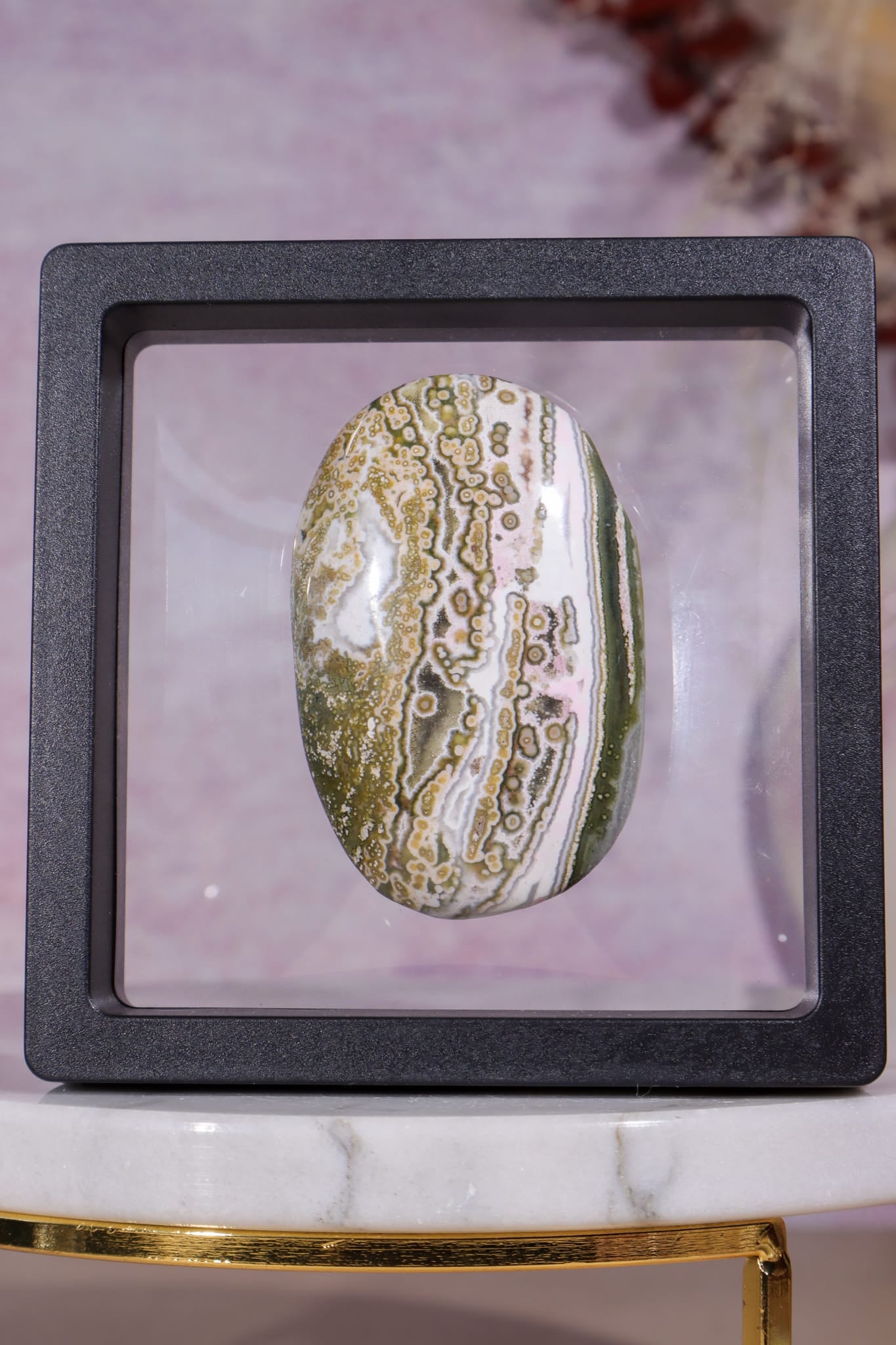 Ocean Jasper Palmstone | 5.8cm | Madagascar Palmstones Tali & Loz Crystals