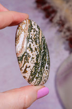 Ocean Jasper Palmstone | 6.2cm | Madagascar Palmstones Tali & Loz Crystals