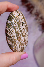 Ocean Jasper Palmstone | 6.2cm | Madagascar Palmstones Tali & Loz Crystals
