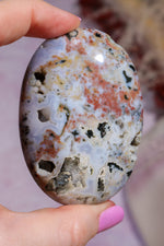 Ocean Jasper Palmstone | 6.7cm | Madagascar Palmstones Tali & Loz Crystals