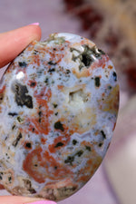 Ocean Jasper Palmstone | 6.7cm | Madagascar Palmstones Tali & Loz Crystals