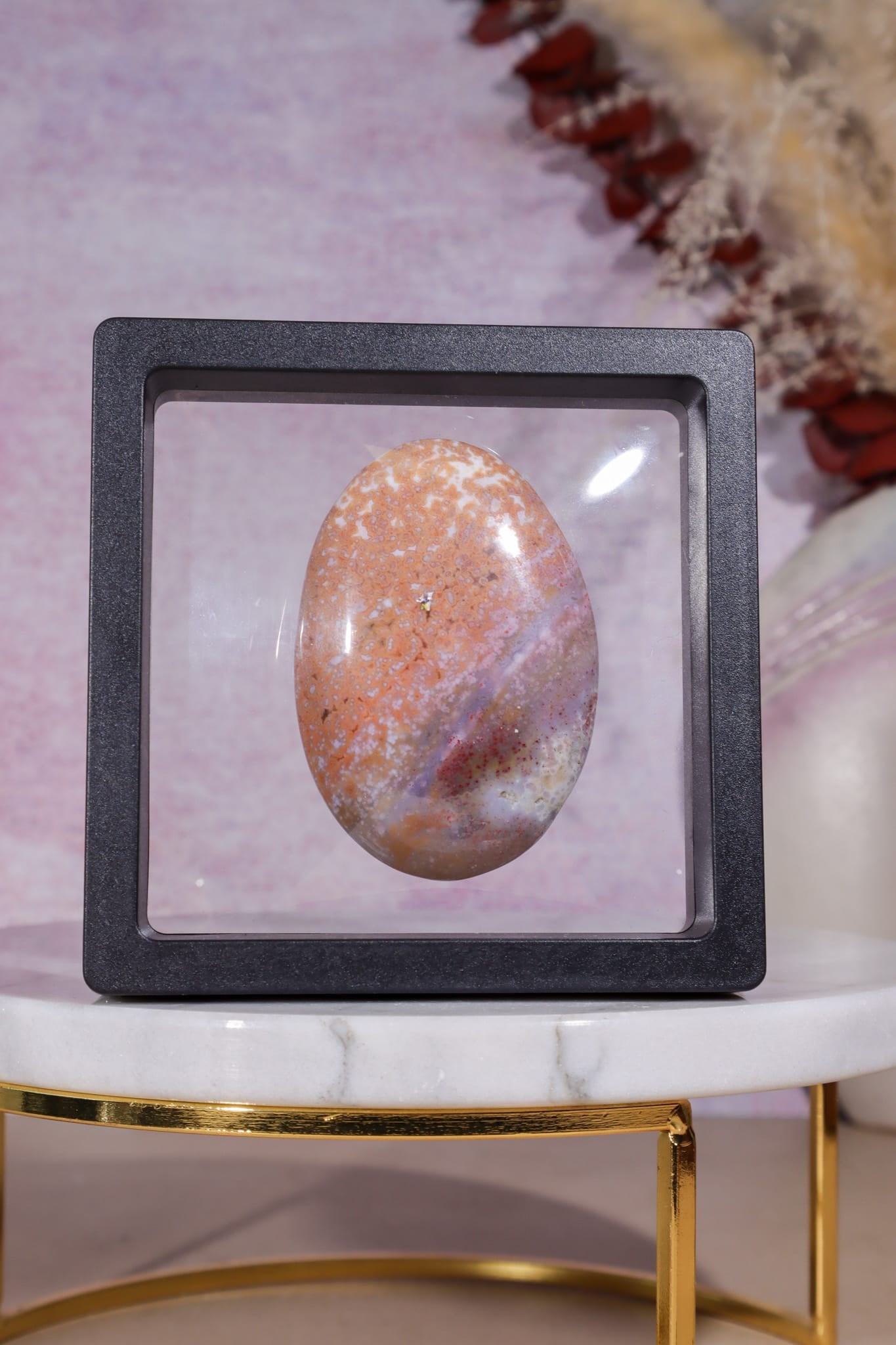 Ocean Jasper Palmstone | 6cm | Madagascar Palmstones Tali & Loz Crystals