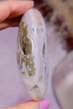 Ocean Jasper Palmstone | 7.3cm | Madagascar Palmstones Tali & Loz Crystals