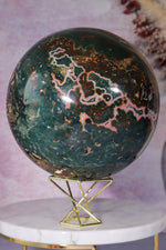 Ocean Jasper Statement Sphere 3.2KG spheres Tali & Loz Crystals