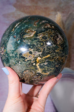 Ocean Jasper Statement Sphere 3.2KG spheres Tali & Loz Crystals