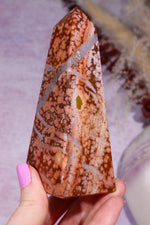 Ocean Jasper Tower | 118mm | Madagascar Towers Tali & Loz Crystals