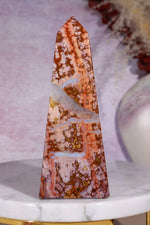 Ocean Jasper Tower | 118mm | Madagascar Towers Tali & Loz Crystals