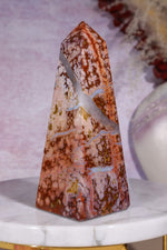 Ocean Jasper Tower | 118mm | Madagascar Towers Tali & Loz Crystals