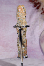 Ocean Jasper Twisted Wand | 120mm | Old Collection Wand Tali & Loz Crystals