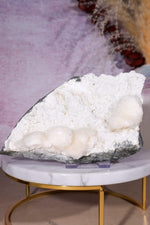 Okenite Specimen 13.5cm, India, Sold as Seen Minerals Tali & Loz Crystals