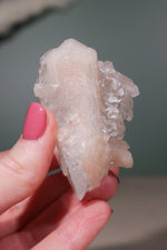 Optical Calcite With Apophyllite and Stilbite Specimen 6cm Specimens Tali & Loz Crystals