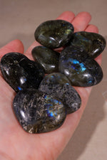 OULET Labradorite Hearts | 2-3cm | Madagascar Hearts Tali & Loz Crystals