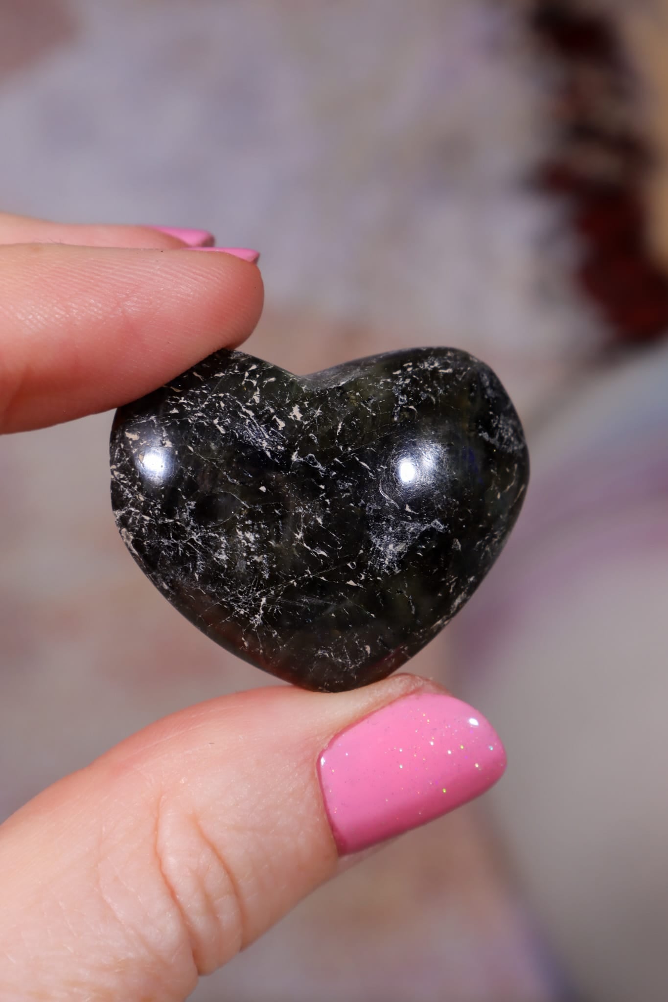 OULET Labradorite Hearts | 2-3cm | Madagascar Hearts Tali & Loz Crystals