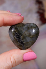 OULET Labradorite Hearts | 2-3cm | Madagascar Hearts Tali & Loz Crystals