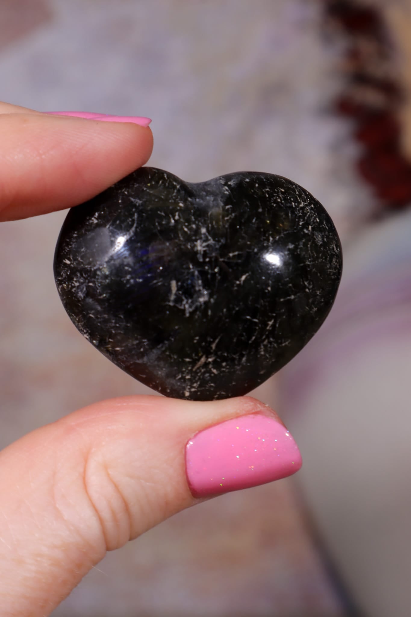 OULET Labradorite Hearts | 2-3cm | Madagascar Hearts Tali & Loz Crystals