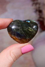 OULET Labradorite Hearts | 2-3cm | Madagascar Hearts Tali & Loz Crystals