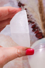 OUTLET 6cm Selenite Bowl (Small Imperfections) | Intuitively Chosen Bowls Tali & Loz Crystals