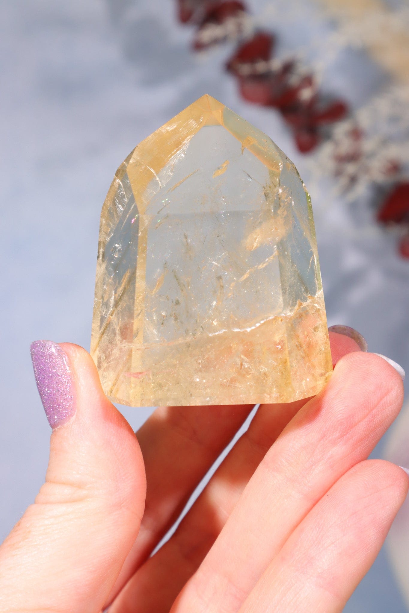 OUTLET Citrine Tower 5cm Towers Tali & Loz Crystals