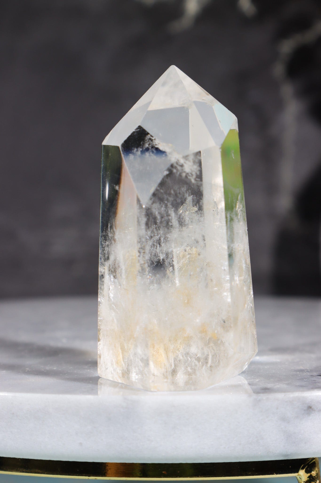 OUTLET Clear Quartz with Natural Phantoms Tower 5.7cm Towers Tali & Loz Crystals