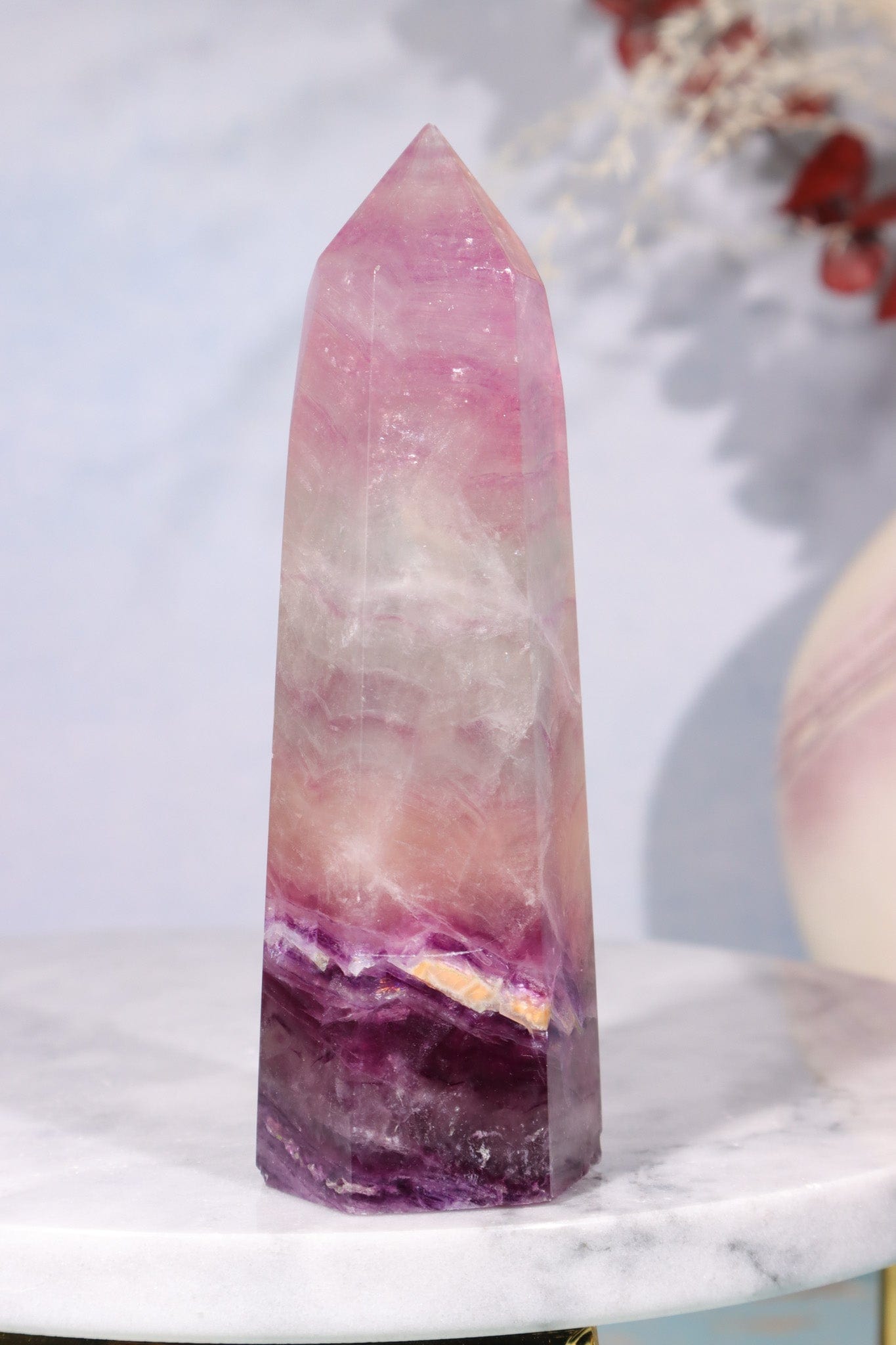 Outlet Fluorite Tower 11.3cm Towers Tali & Loz Crystals
