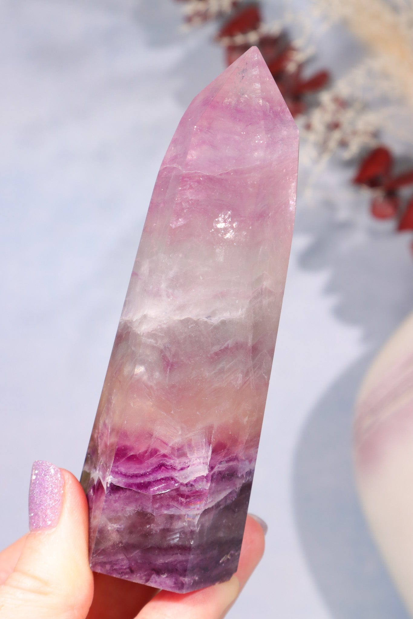 Outlet Fluorite Tower 11.3cm Towers Tali & Loz Crystals