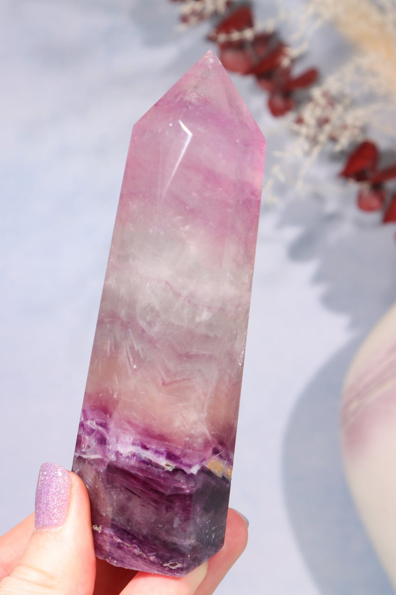 Outlet Fluorite Tower 11.3cm Towers Tali & Loz Crystals