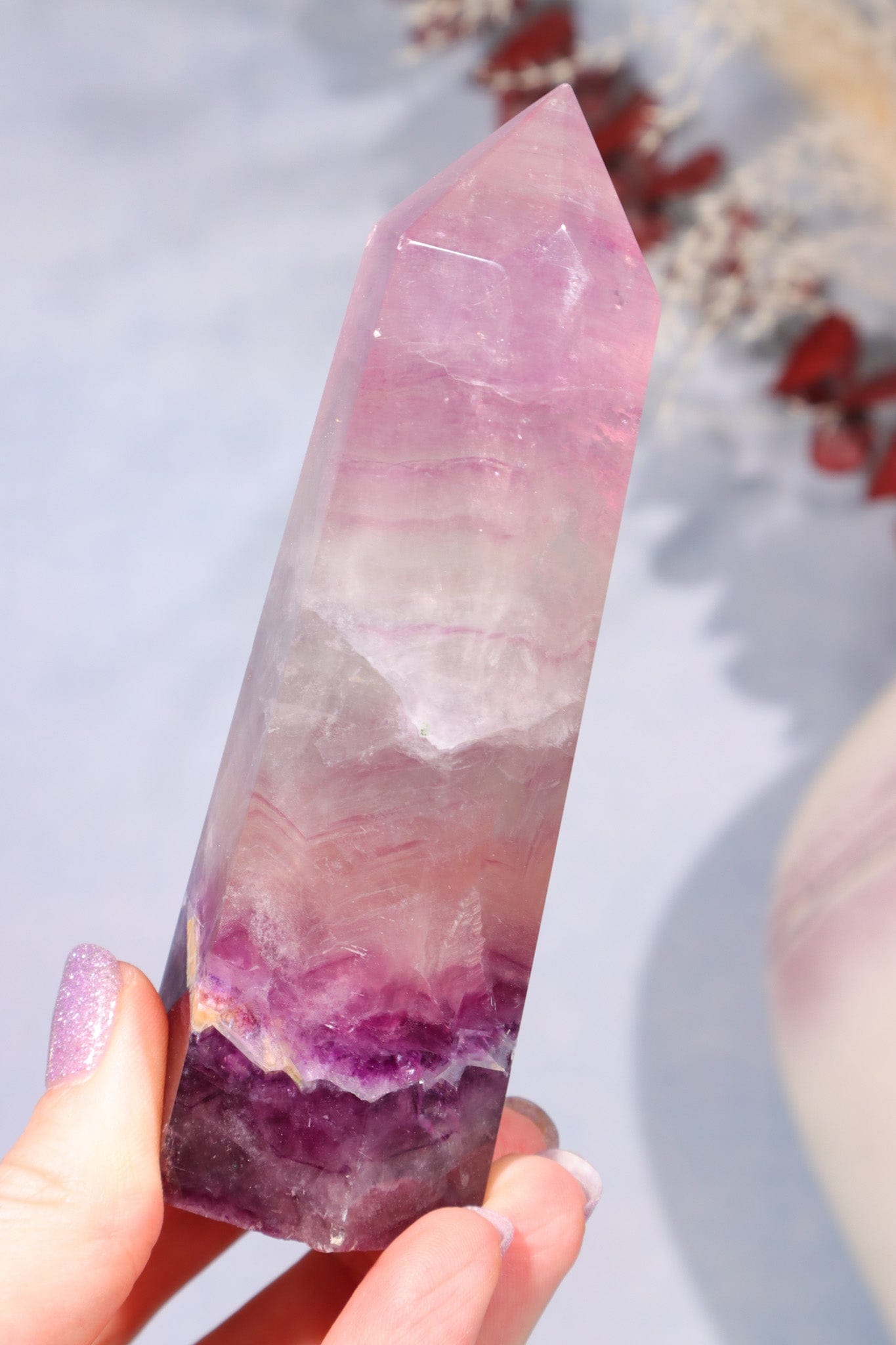 Outlet Fluorite Tower 11.3cm Towers Tali & Loz Crystals