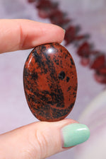 OUTLET Mahogany Obsidian Worry Stones 4cm Worry Stones Tali & Loz Crystals