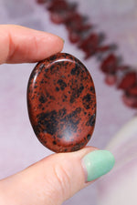 OUTLET Mahogany Obsidian Worry Stones 4cm Worry Stones Tali & Loz Crystals