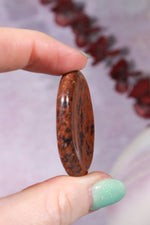 OUTLET Mahogany Obsidian Worry Stones 4cm Worry Stones Tali & Loz Crystals