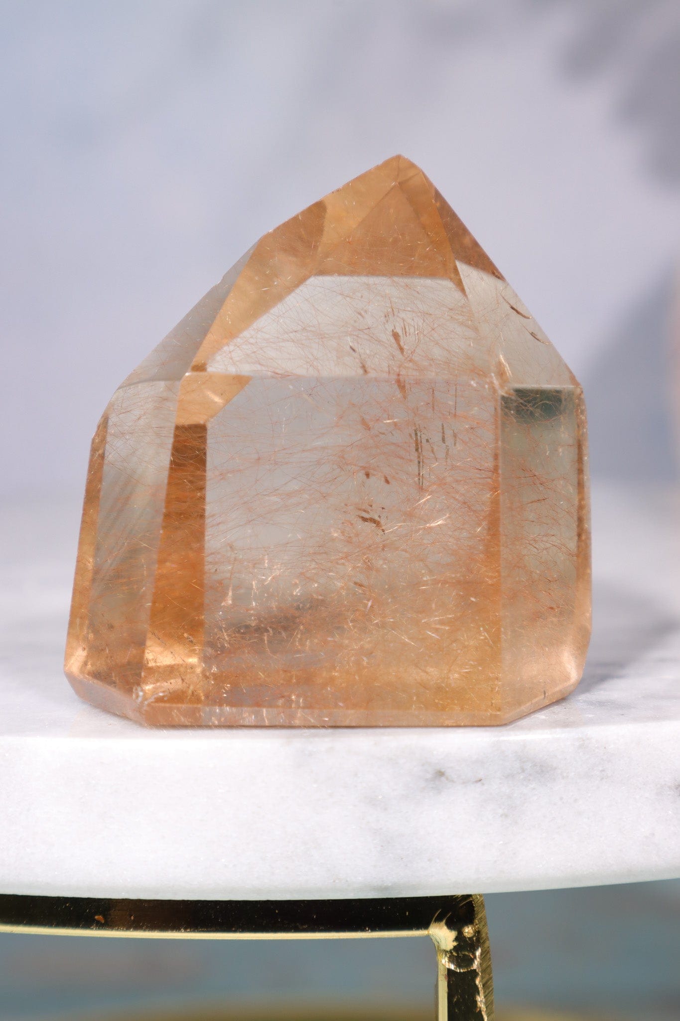 OUTLET Rutilated Smokey Quartz Point 4cm Points Tali & Loz Crystals