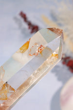 OUTLET Smokey Quartz Double Terminated Point With Iron Inclusions Points Tali & Loz Crystals