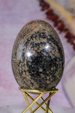 Peanut Obsidian Egg | 7.4cm | Mexico Crystal Tali & Loz Crystals