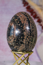 Peanut Obsidian Egg | 7.4cm | Mexico Crystal Tali & Loz Crystals