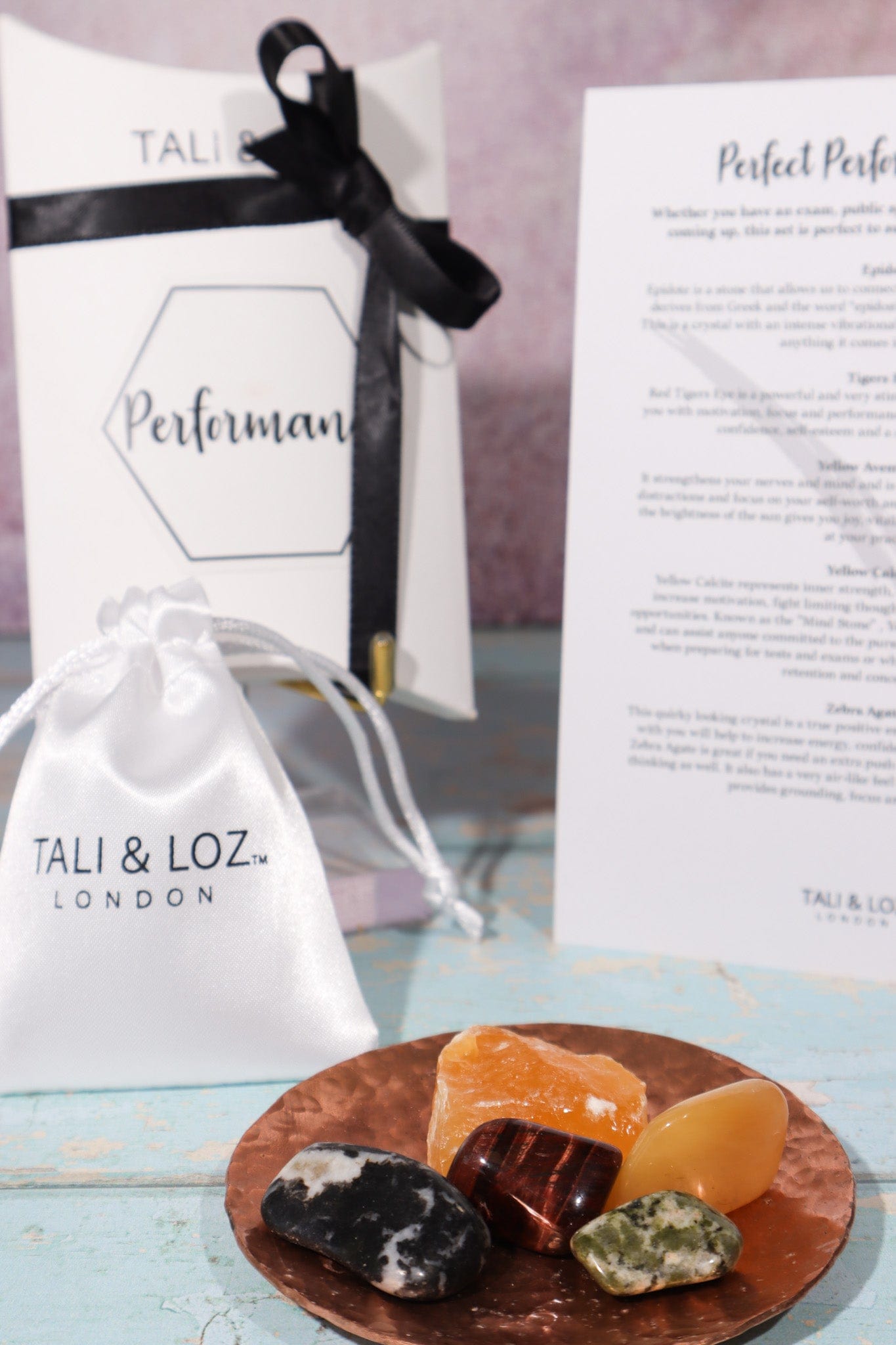 Performance Crystal Gift Set Crystal Sets Tali & Loz Crystals