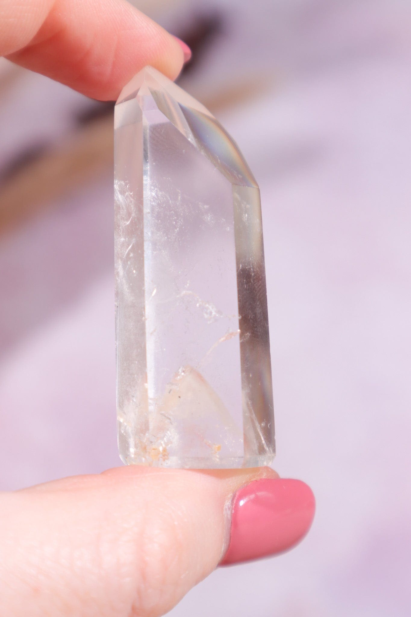 Phantom Clear Quartz Tower 5cm Towers Tali & Loz Crystals